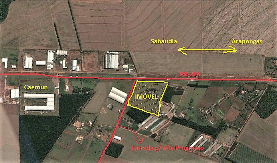 #618 - Chácara para Venda em Sabáudia - PR